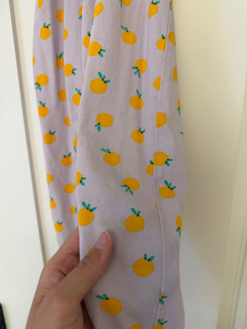 Hannah Andersson Baby Flutter Sleeve Romper in Orange Squeeze 3T - Picture 2 of 5